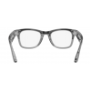 Умные очки Ray-Ban Meta* Wayfarer Gen 2 Shiny Transparent Grey, Фотохромные линзы Clear to Sapphire Transitions (RW4012), размер M